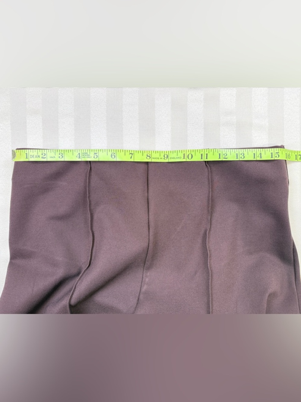 SPANX Micro Pont’e Flare Pants Size XL Deep Burgundy Boot Cut #20792R - Picture 6 of 14